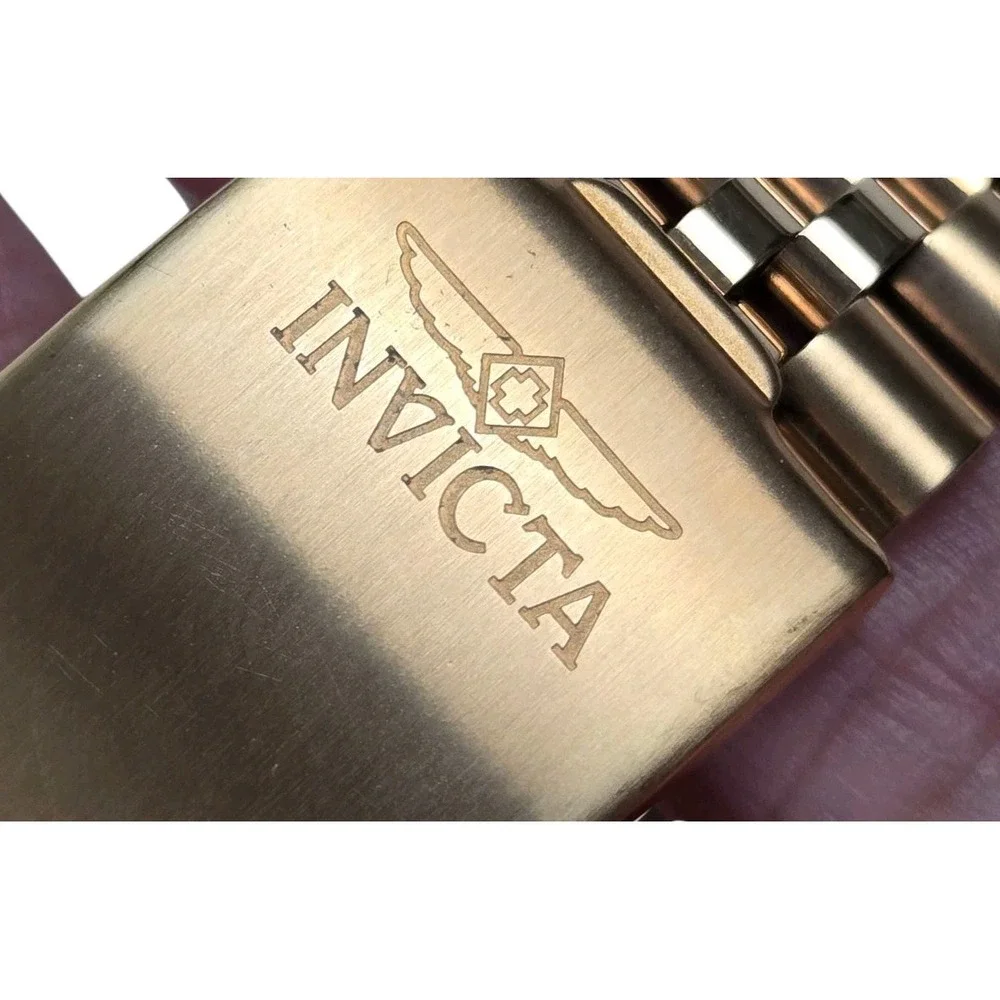 Invicta Specialty Men's Rose Gold Stainless Watch Japan Quartz 29390 NEW No Box